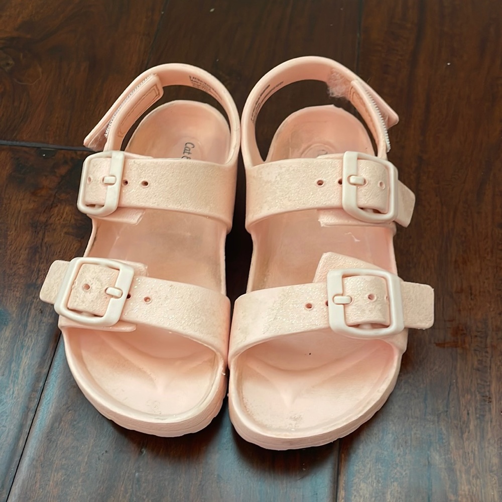 Cute Pink Cat and Jack Sandals